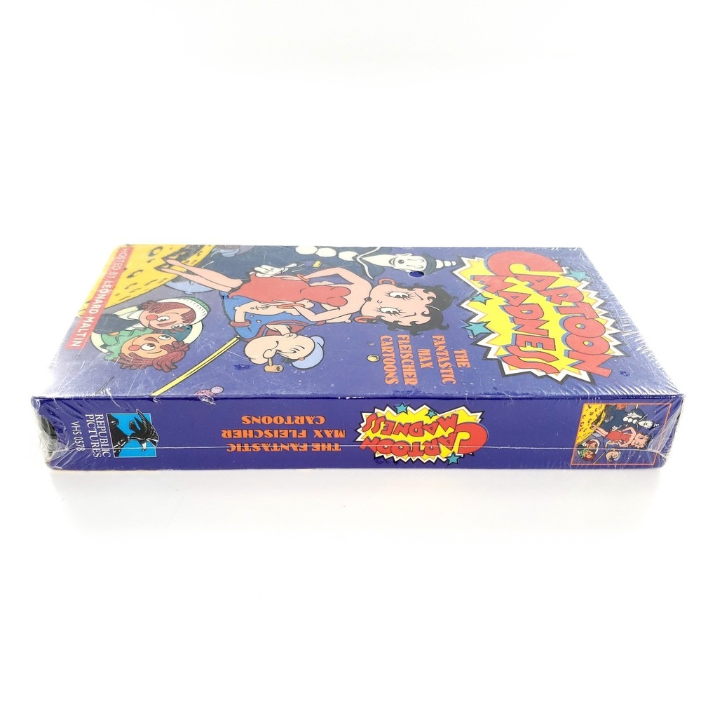 Cartoon Madness The Fantastic Max Fleischer Cartoons VHS Leonard Maltin Sealed - Picture 4 of 6